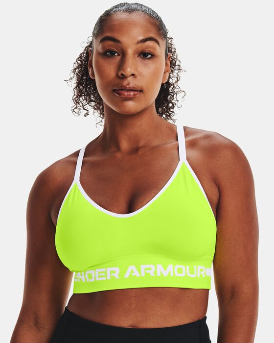 Women's UA Seamless Low Long Sports Bra image number 3