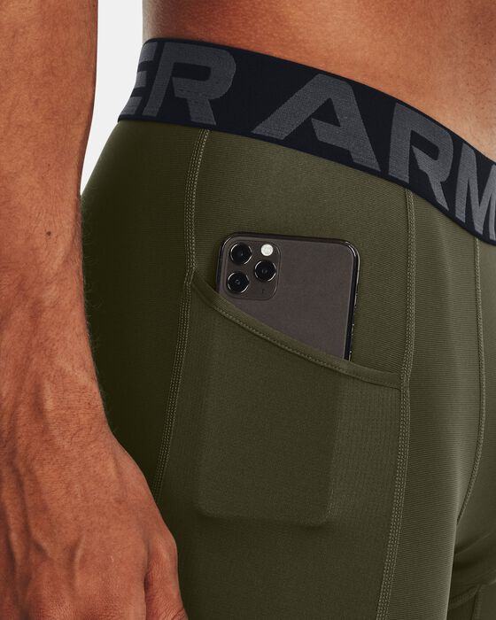 Under Armour Men's HeatGear® Pocket Long Shorts Green in Dubai, UAE