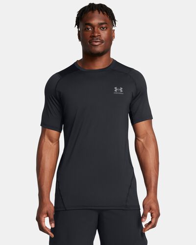 Men's HeatGear® Fitted Graphic Short Sleeve