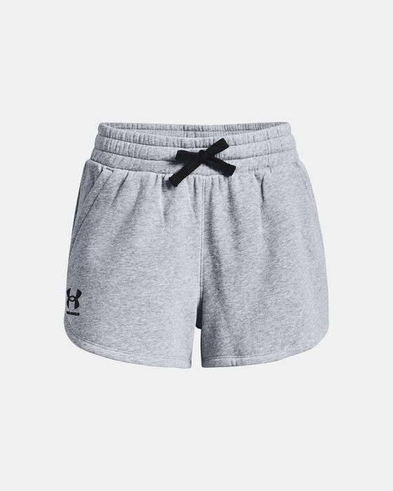 Women's UA Rival Fleece Shorts image number 4