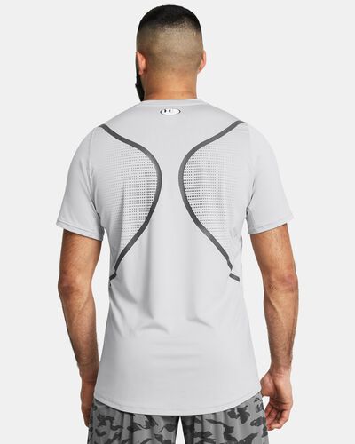 Men's HeatGear® Fitted Graphic Short Sleeve