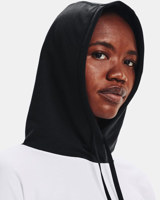 Women's UA Rival Terry Geo Hoodie image number 3