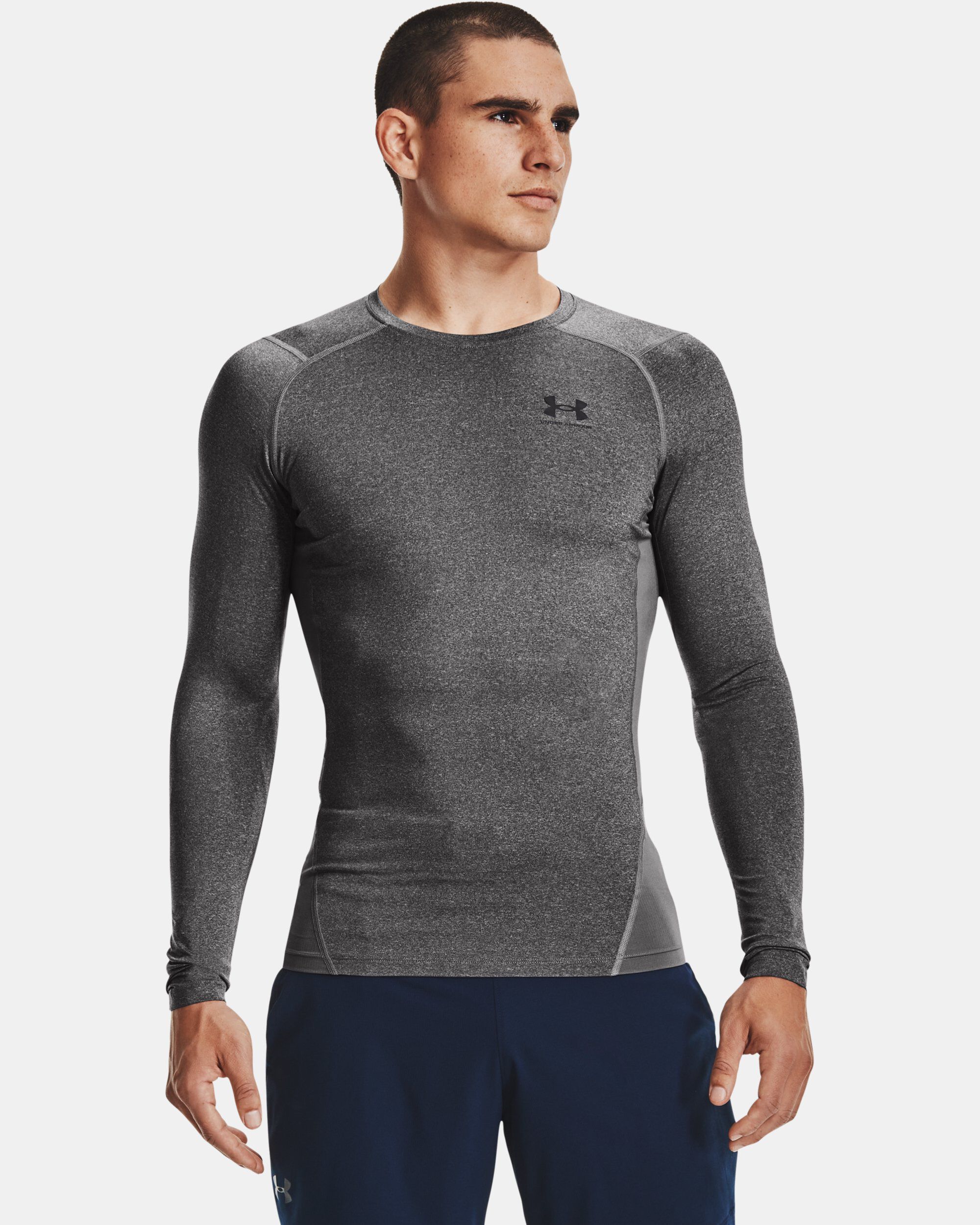 Buy Under Armour Men's HeatGear® CoolSwitch Compression Long Sleeve T-Shirt  White in Dubai, UAE -SSS
