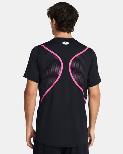 Men's HeatGear® Fitted Graphic Short Sleeve