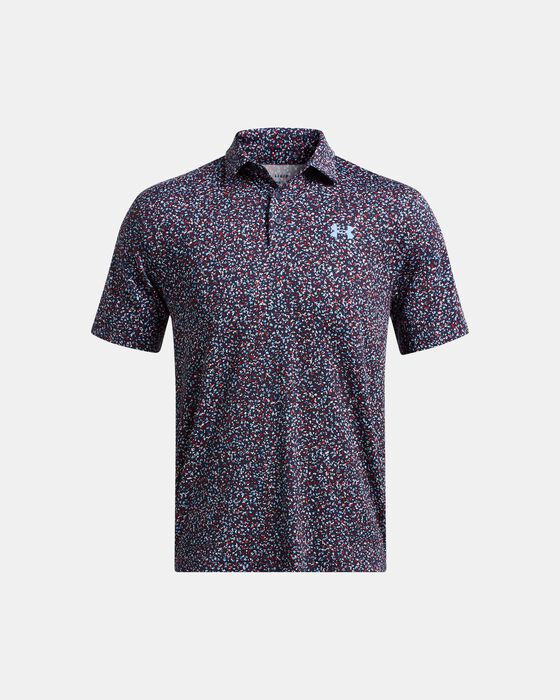 Men's UA Playoff 3.0 Printed Polo image number 2