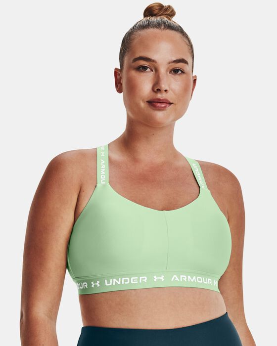 Women's UA Crossback Low Sports Bra image number 4