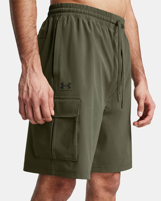 Men's UA Vibe Woven Cargo Shorts image number 3