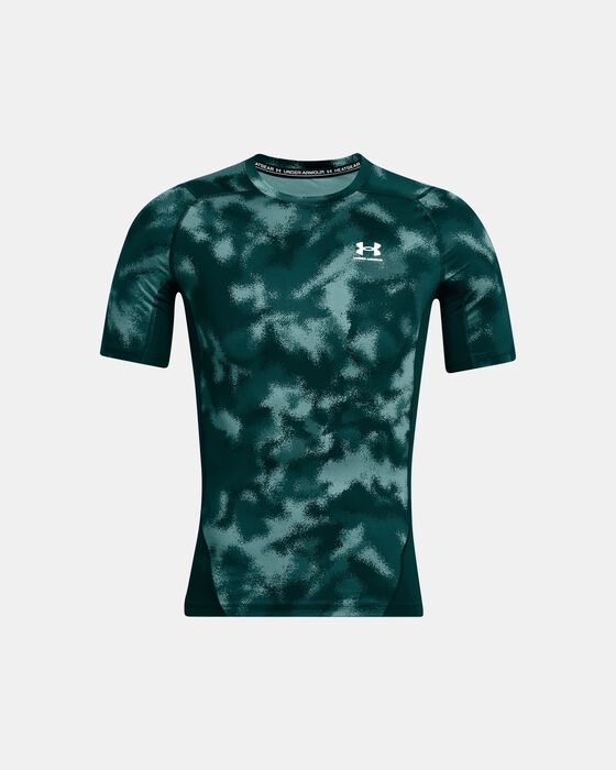 Men's HeatGear® Printed Short Sleeve image number 2