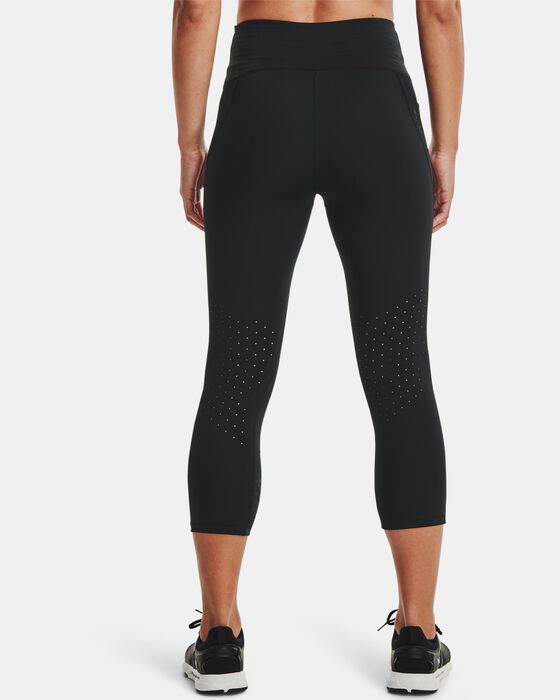 Women's UA RUSH™ No-Slip Waistband Tonal Capris image number 1