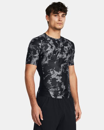 Men's HeatGear® Iso-Chill Printed Short Sleeve