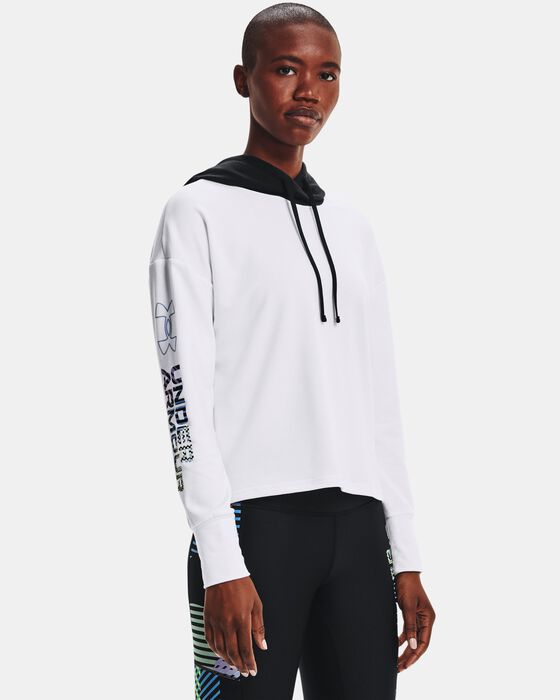 Women's UA Rival Terry Geo Hoodie image number 0