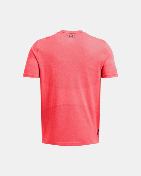 Men's UA RUSH™ Seamless Legacy Short Sleeve image number 4