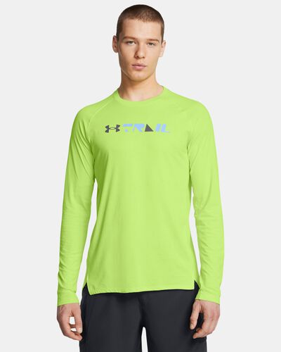 Men's UA Trail Run Graphic Long Sleeve