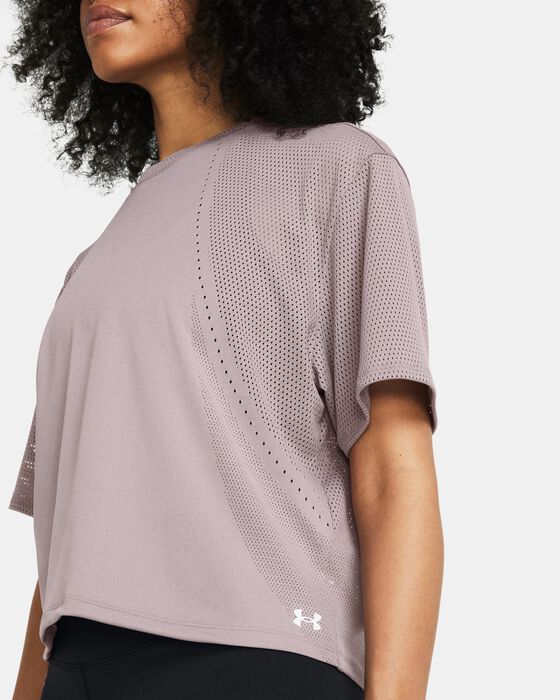 Women's UA Vanish Engineered Short Sleeve image number 2