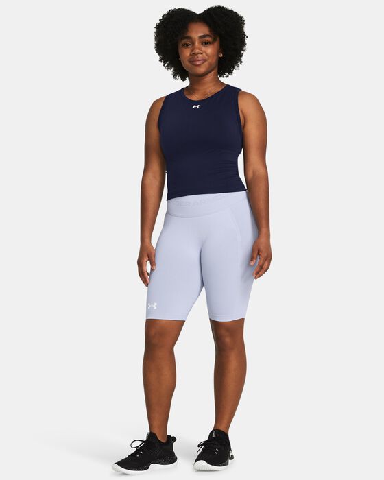 Women's UA Train Seamless Shorts image number 2