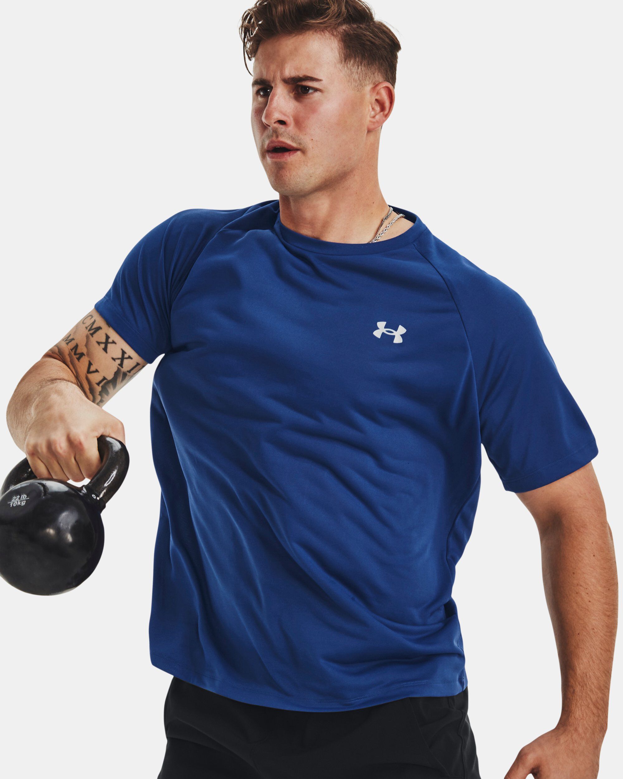 Under Armour' Men's Tech™ Fade T-Shirt - Glacier Blue – Trav's Outfitter