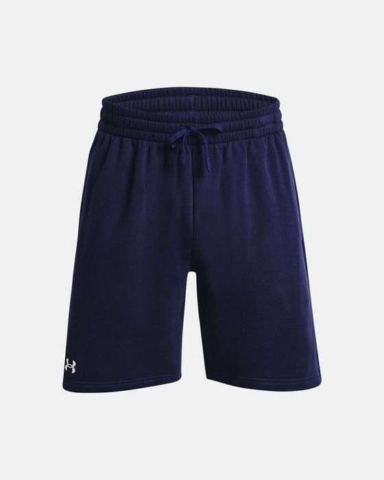 Men's UA Rival Fleece Shorts image number 4