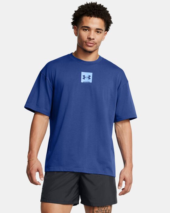 Men's UA Heavyweight Oversized SM Box Short Sleeve image number 0