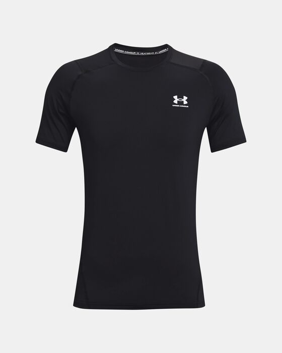 Men's HeatGear® Armour Fitted Short Sleeve image number 5