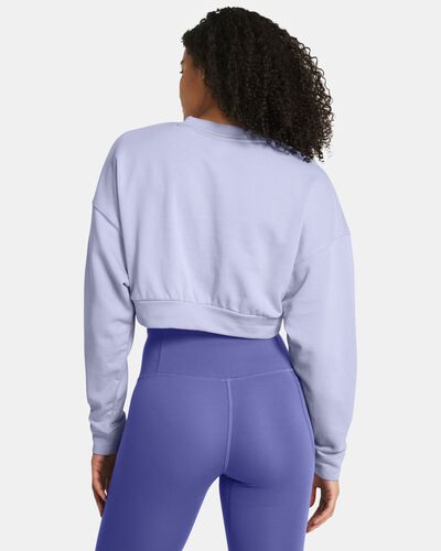 Women's UA Rival Terry Oversized Crop Crew