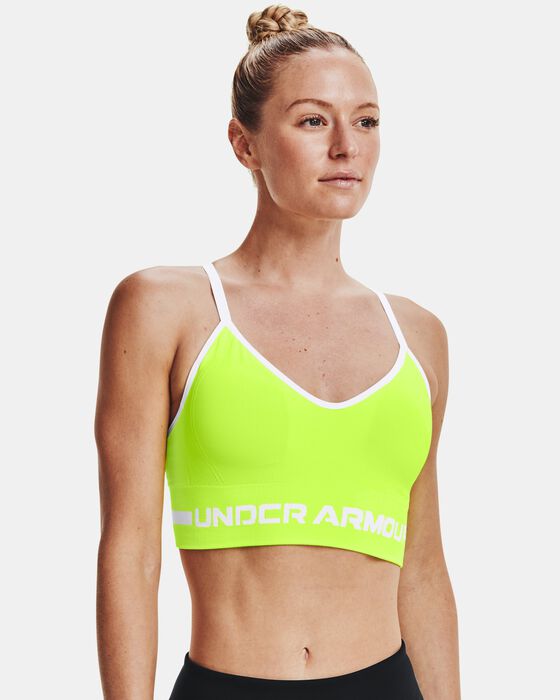 Women's UA Seamless Low Long Sports Bra image number 0