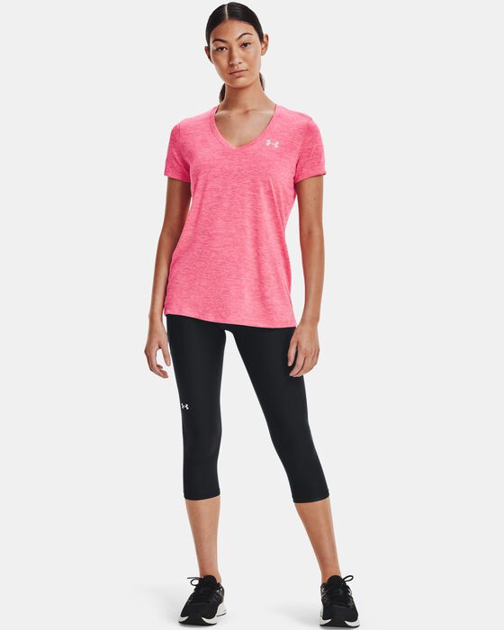 Women's UA Tech™ Twist V-Neck image number 2