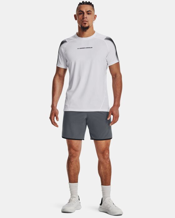 Men's HeatGear® Fitted Short Sleeve image number 2