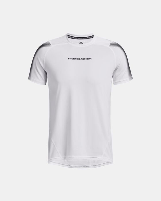 Men's HeatGear® Fitted Short Sleeve image number 4