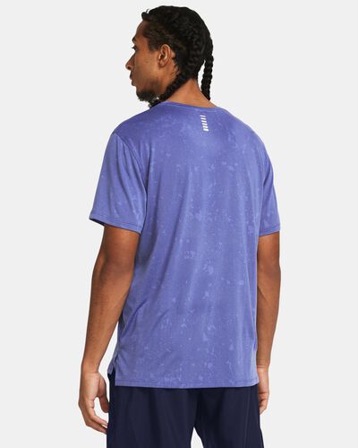 Men's UA Launch Splatter Short Sleeve