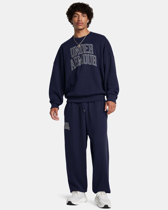 Men's UA Icon Heavyweight Terry Oversized Pants image number 2