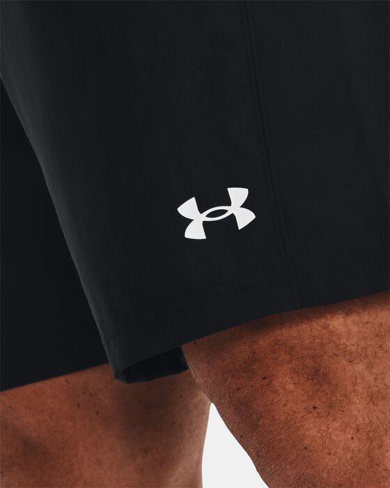 Men's UA Woven Halfback Wordmark Shorts image number 3