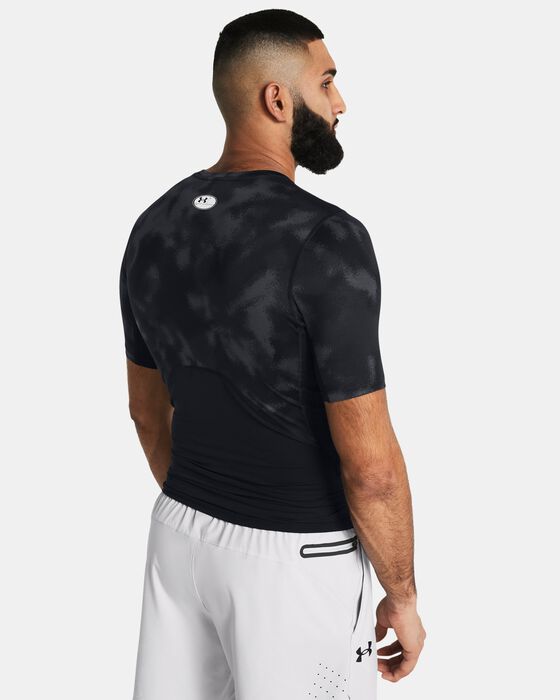 Men's HeatGear® Printed Short Sleeve image number 1