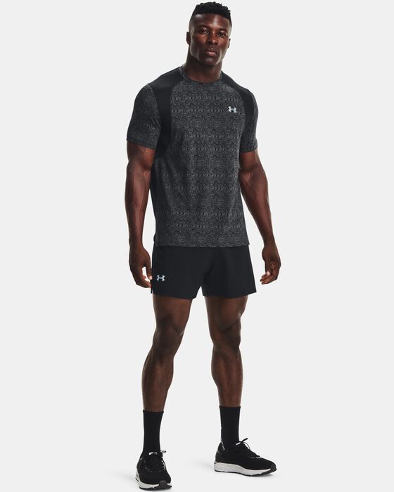 Men's UA Iso-Chill Run 200 Print Short Sleeve image number 2