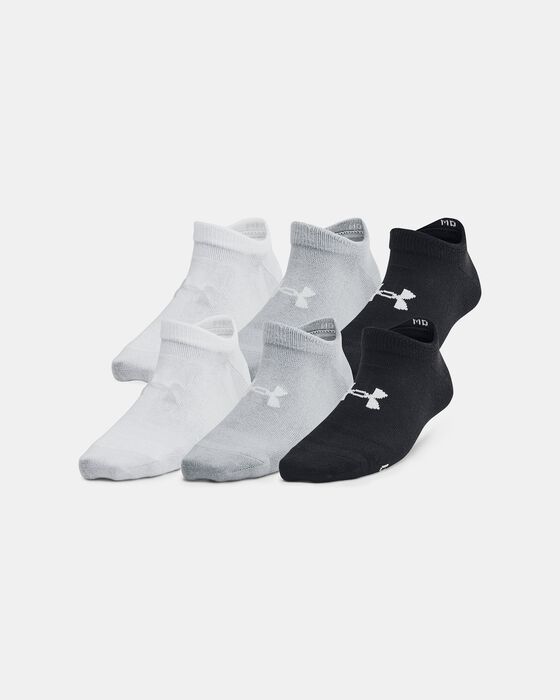 Kids' UA Essential 6-Pack No- Show Socks image number 0