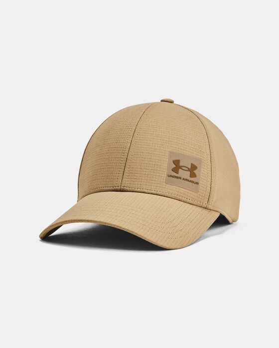 Men's UA ArmourVent Stretch Fit Cap image number 1