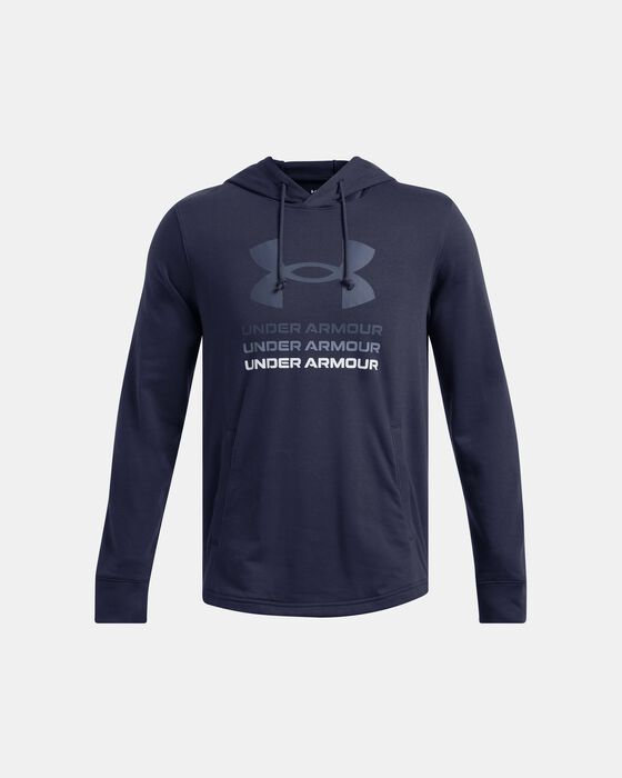 Men's UA Rival Terry Graphic Hoodie image number 2