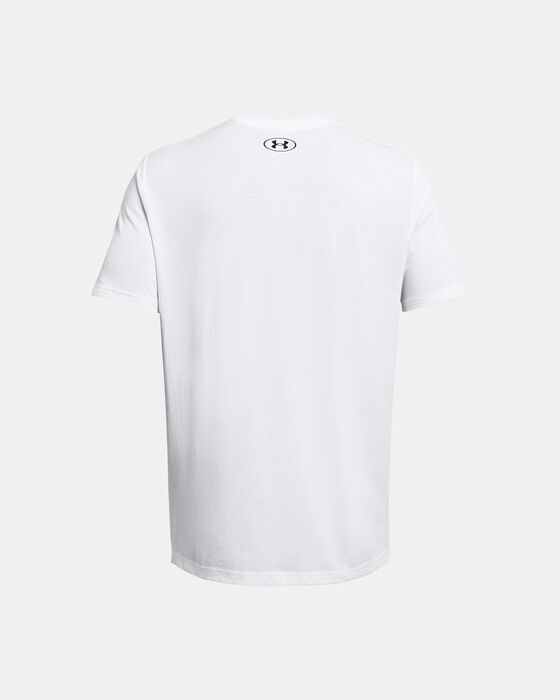 Men's UA Sportstyle Logo Short Sleeve image number 3