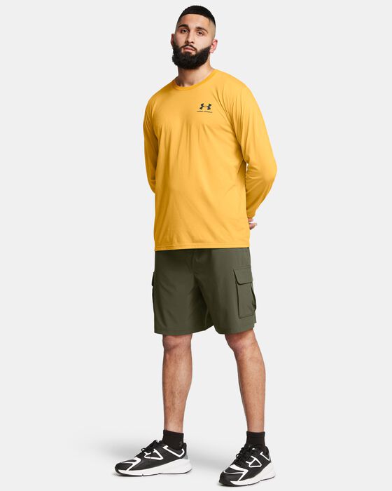 Men's UA Vibe Woven Cargo Shorts image number 2