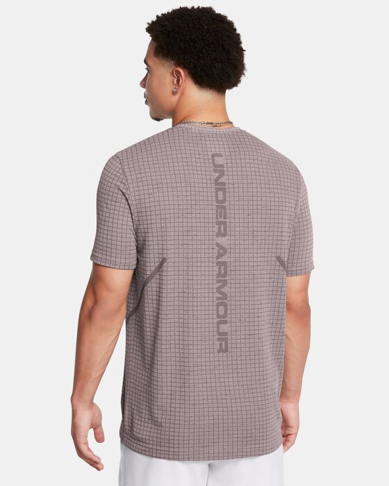 Men's UA Seamless Grid Short Sleeve image number 1