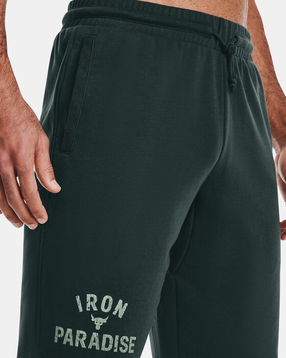 Men's Project Rock Terry Iron Shorts image number 3