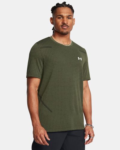 Men's UA Seamless Grid Short Sleeve