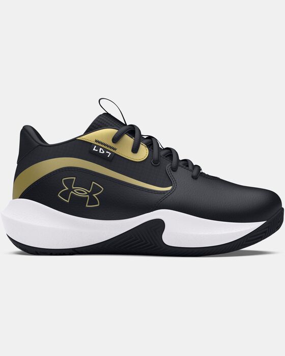 Pre-School UA Lockdown 7 Basketball Shoes image number 0