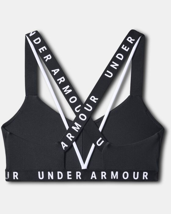 Under Armour Women's UA Wordmark Strappy Sportlette Pink in Dubai, UAE