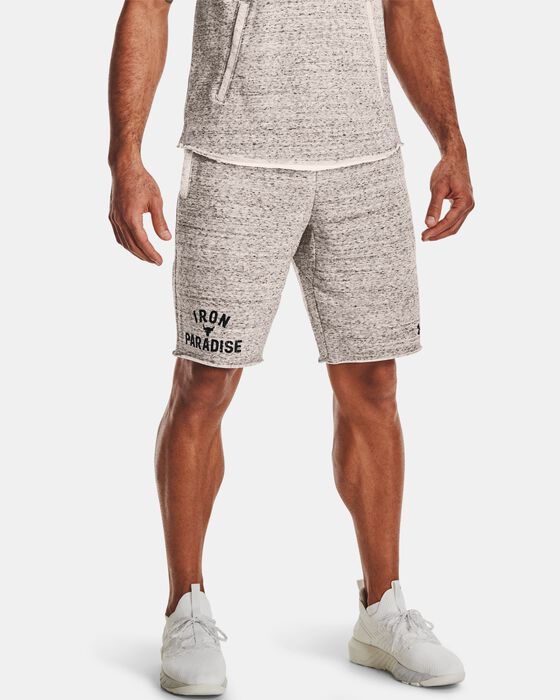 Men's Project Rock Terry Iron Shorts image number 0