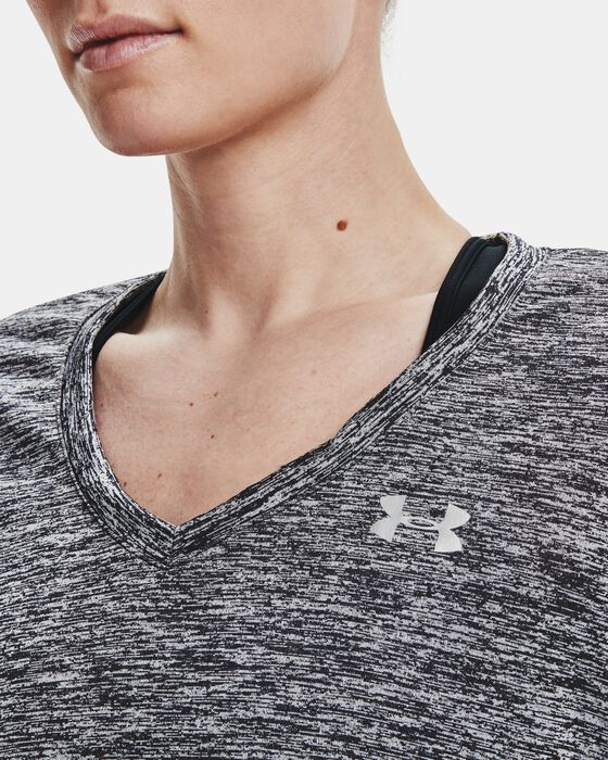 Women's UA Tech™ Twist V-Neck image number 3