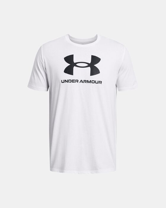 Men's UA Sportstyle Logo Short Sleeve image number 2