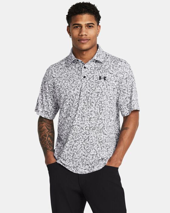 Men's UA Playoff 3.0 Printed Polo image number 0