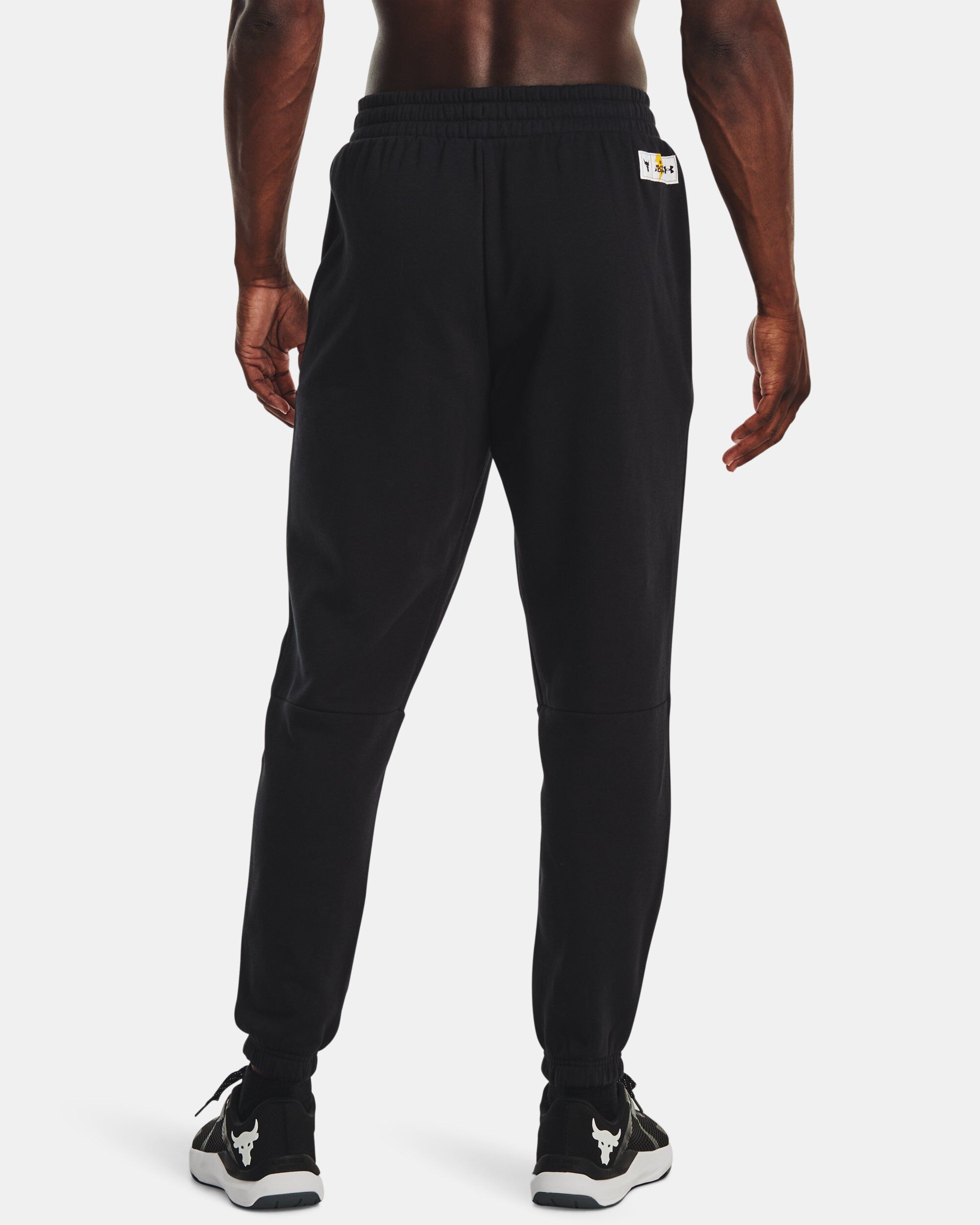 Men's Project Rock Rival Fleece Black Adam Joggers