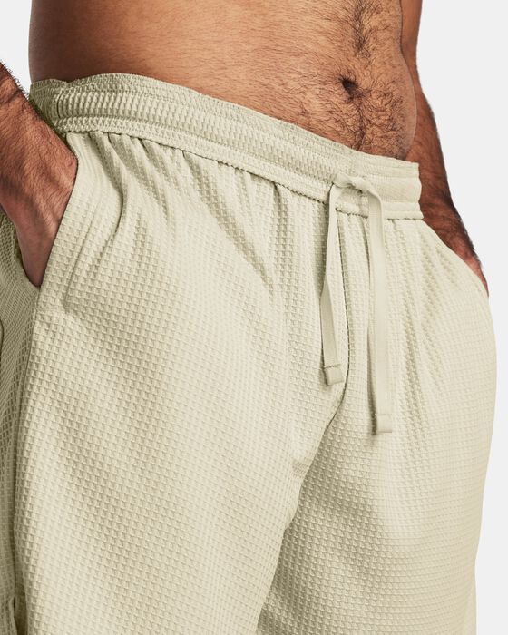 Men's UA Rival Waffle Shorts image number 3