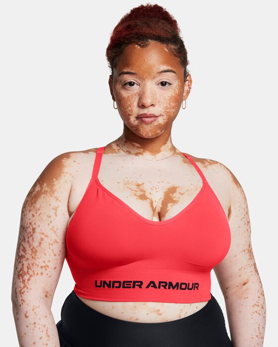 Women's UA Vanish Seamless Low Sports Bra image number 2